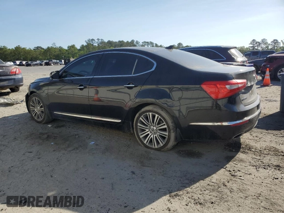 2015 Kia Cadenza Premium z VIN KNALN4D71F5187688, wystawiony jako Copart lot #52968615 z przebiegiem 143 762 mil mil oraz Szkoda całkowita • Salvage title. Historia ofert i sprzedaży dostępna na DreamBid. Obrazek 2.