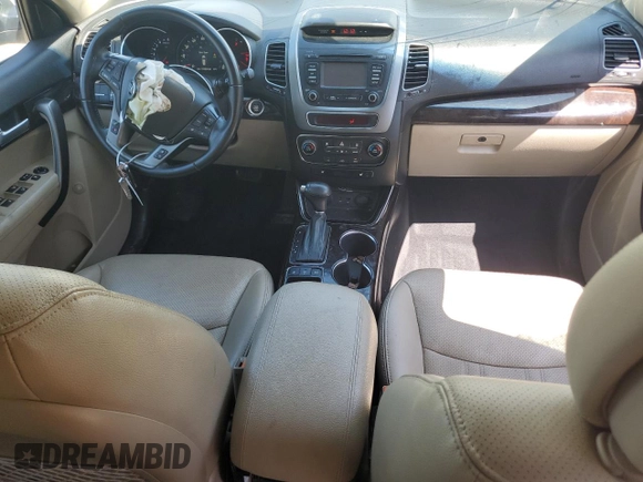 2015 Kia Sorento EX with VIN 5XYKU4A74FG636035, listed as a Copart auction lot 51420315 with 109,804 mi miles and Salvage Title. Bid and sale history available at carsss.com. Image 8.