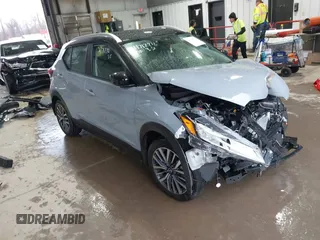 2023 Nissan Kicks SV with VIN 3N1CP5CVXPL509574, listed as a IAAI auction lot 41717716 with 13,189 mi miles and . Bid and sale history available at DreamBid. Image 1.