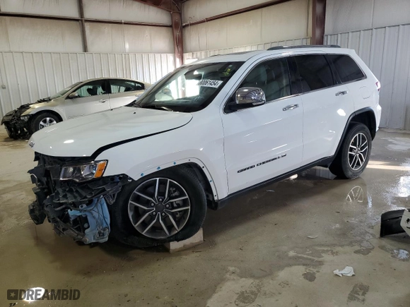 2022 Jeep Grand Cherokee WK Limited with VIN 1C4RJEBG7NC171829, listed as a Copart auction lot 80061454 with 44,669 mi miles and Salvage Title. Bid and sale history available at carsss.com. Image 1.