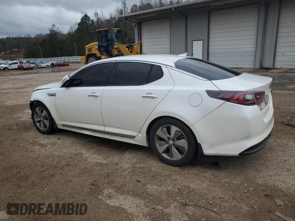 2016 Kia Optima Hybrid EX with VIN KNAGN4AD5G5091835, listed as a Copart auction lot 47883175 with 115,250 mi miles and Salvage Title. Bid and sale history available at carsss.com. Image 2.