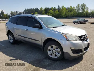 2014 Chevrolet Traverse LS z VIN 1GNKVFKD2EJ202683, wystawiony jako Copart lot #54389105 z przebiegiem 135 587 mil mil oraz Szkoda całkowita • Salvage title. Historia ofert i sprzedaży dostępna na DreamBid. Obrazek 4.