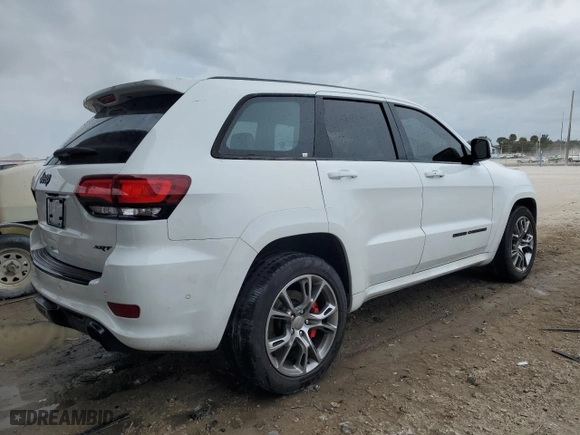 2021 Jeep Grand Cherokee SRT with VIN 1C4RJFDJ6MC548812, listed as a Copart auction lot 83542224 with 46,309 mi miles and Clean Title. Bid and sale history available at carsss.com. Image 3.