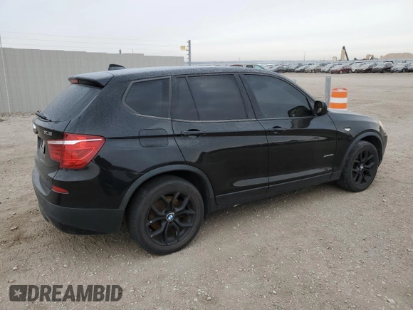 2011 BMW X3 35i with VIN 5UXWX7C57BL731336, listed as a Copart auction lot 44536085 with 117,638 mi miles and Clean Title. Bid and sale history available at DreamBid. Image 3.