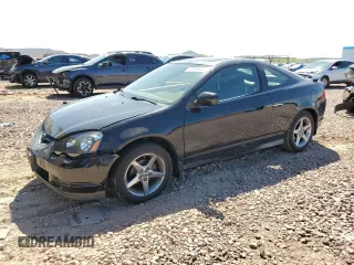 2002 Acura RSX Auto with VIN JH4DC54862C025927, listed as a Copart auction lot 52763365 with 183,885 mi miles and Non Repairable. Bid and sale history available at carsss.com. Image 1.