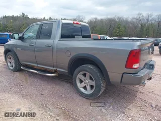 2010 Dodge Ram 1500 Laramie with VIN 1D7RV1GT8AS186672, listed as a IAAI auction lot 41456072 with 207,659 mi miles. Bid and sale history available at carsss.com. Image 3.