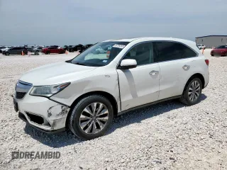 2015 Acura MDX Technology z VIN 5FRYD4H44FB001909, wystawiony jako Copart lot #56789365 z przebiegiem 133 387 mil mil oraz Szkoda całkowita • Salvage title. Historia ofert i sprzedaży dostępna na DreamBid. Obrazek 1.