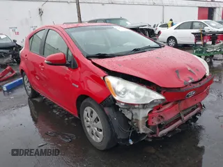 2013 Toyota Prius One with VIN JTDKDTB3XD1038065, listed as a IAAI auction lot 41588283 with 190,902 mi miles. Bid and sale history available at carsss.com. Image 1.