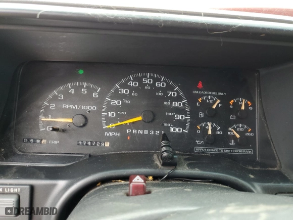1999 Chevrolet Tahoe Z71 with VIN 1GNEK13R9XJ476615, listed as a Copart auction lot 61312114 with 174,729 mi miles and Clean Title. Bid and sale history available at carsss.com. Image 9.