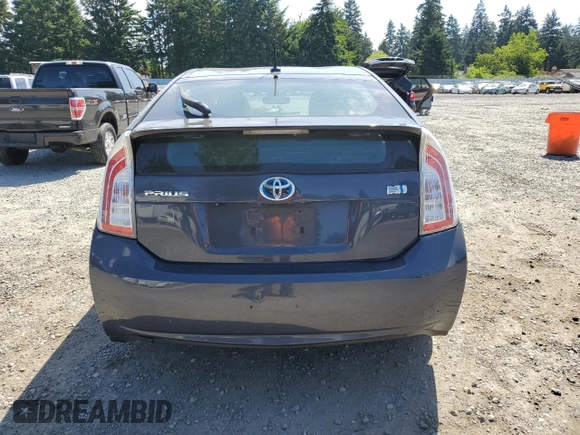2014 Toyota Prius Four z VIN JTDKN3DU8E1767430, wystawiony jako Copart lot #60489855 z przebiegiem 342 562 mil mil oraz Szkoda całkowita • Salvage title. Historia ofert i sprzedaży dostępna na DreamBid. Obrazek 6.