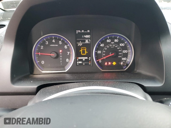 2008 Honda CR-V EX with VIN JHLRE485X8C083160, listed as a Copart auction lot 87549395 with 114,880 mi miles and Salvage Title. Bid and sale history available at carsss.com. Image 9.