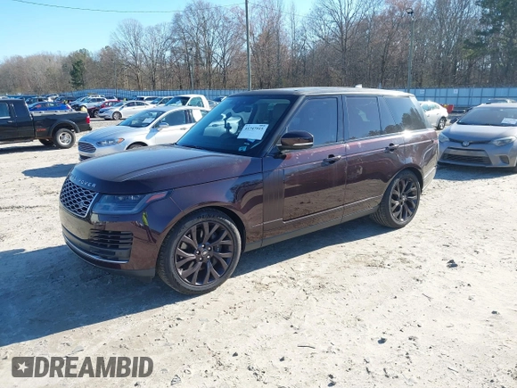 2019 Land Rover Range Rover HSE z VIN SALGS2SV6KA527107, wystawiony jako IAAI lot #41747515 z przebiegiem 29 851 mil mil oraz . Historia ofert i sprzedaży dostępna na DreamBid. Obrazek 2.