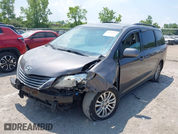 2012 Toyota Sienna XLE AAS with VIN 5TDYK3DCXCS202574, listed as a IAAI auction lot 42714762 with 234,287 mi miles and . Bid and sale history available at DreamBid. Image 18.