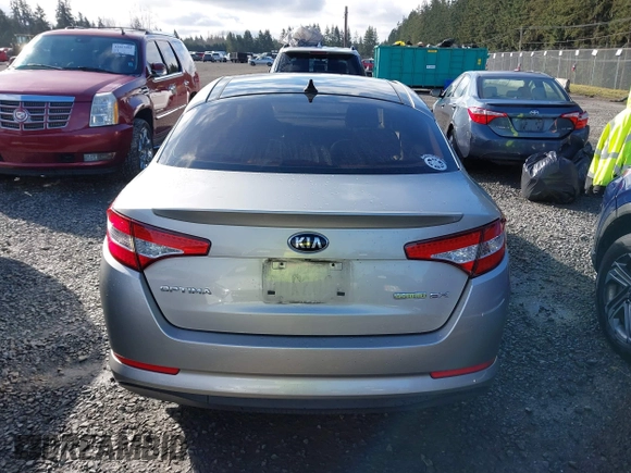 2013 Kia Optima EX z VIN KNAGM4AD4D5042639, wystawiony jako IAAI lot #41808282 z przebiegiem 107 763 mil mil oraz . Historia ofert i sprzedaży dostępna na DreamBid. Obrazek 16.