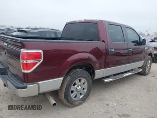 2009 Ford F-150 XL with VIN 1FTPW12V79KC62854, listed as a IAAI auction lot 41513528 with 252,813 mi miles. Bid and sale history available at carsss.com. Image 4.