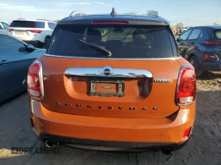 2017 MINI Countryman Cooper S with VIN WMZYT5C34H3D80809, listed as a Copart auction lot 73849884 with 0 mi miles and Salvage Title. Bid and sale history available at carsss.com. Image 6.
