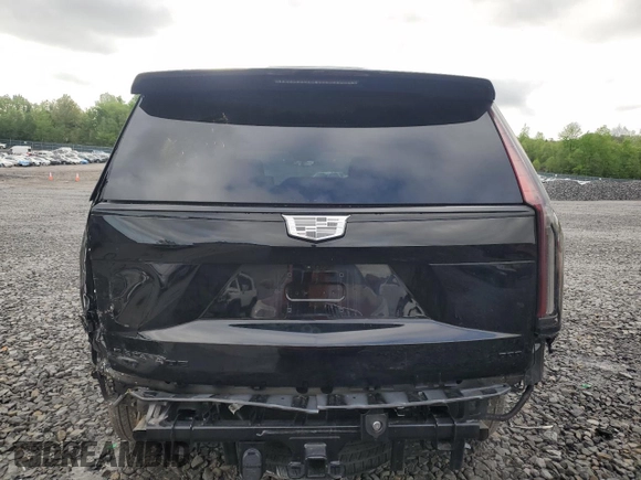 2024 Cadillac Escalade 4WD Sport with VIN 1GYS4FKL2RR154414, listed as a Copart auction lot 56644165 with 11,479 mi miles and Salvage title. Bid and sale history available at DreamBid. Image 6.