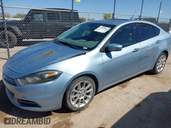 2013 Dodge Dart Limited with VIN 1C3CDFCH2DD182485, listed as a IAAI auction lot 42069284 with 69,445 mi miles. Bid and sale history available at carsss.com. Image 2.