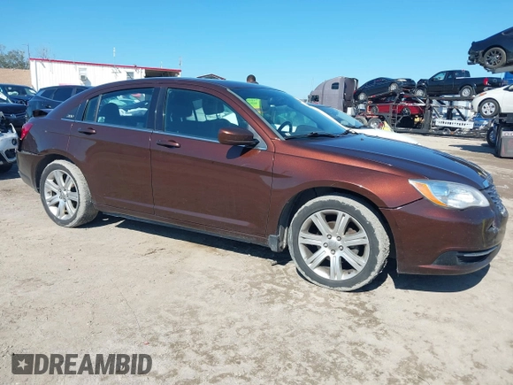 2013 Chrysler 200 Touring with VIN 1C3CCBBB9DN550812, listed as a IAAI auction lot 41677254 with 172,873 mi miles and . Bid and sale history available at carsss.com. Image 1.