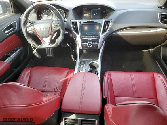 2019 Acura TLX w/A-Spec Pkg with VIN 19UUB3F62KA001108, listed as a Copart auction lot 48525965 with 42,451 mi miles and Salvage Title. Bid and sale history available at carsss.com. Image 8.