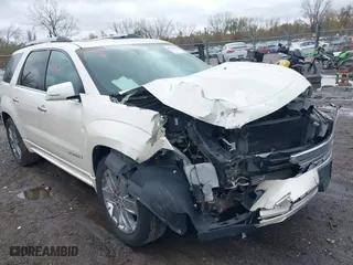 2014 GMC Acadia Denali with VIN 1GKKVTKD2EJ271871, listed as a IAAI auction lot 41699704 with 177,496 mi miles. Bid and sale history available at carsss.com. Image 6.