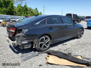 2018 Honda Accord Sedan Sport 1.5T with VIN 1HGCV1F35JA150365, listed as a Copart auction lot 50226995 with 160,584 mi miles and Salvage Title. Bid and sale history available at carsss.com. Image 3.