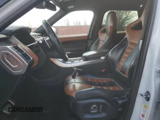 2016 Land Rover Range Rover Sport SVR z VIN SALWZ2EF9GA586204, wystawiony jako Copart lot #49633635 z przebiegiem 86 019 mil mil oraz Szkoda całkowita • Salvage title. Historia ofert i sprzedaży dostępna na DreamBid. Obrazek 7.