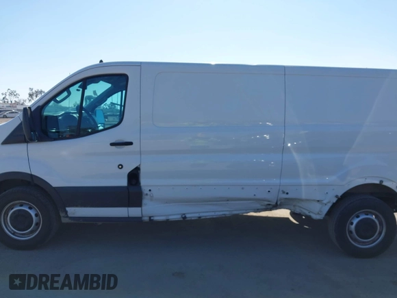 2020 Ford Transit Cargo with VIN 1FTBR1Y83LKA67103, listed as a IAAI auction lot 42408599 with 76,837 mi miles and . Bid and sale history available at DreamBid. Image 14.