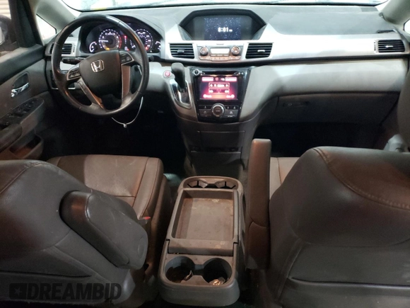 2016 Honda Odyssey EX-L with VIN 5FNRL5H6XGB159396, listed as a Copart auction lot 46172725 with 138,740 mi miles and Salvage Title. Bid and sale history available at DreamBid. Image 8.