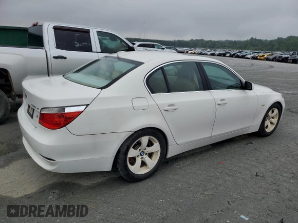 2004 BMW 5 Series 530i z VIN WBANA735X4B807183, wystawiony jako Copart lot #59941795 z przebiegiem 192 446 mil mil oraz Szkoda całkowita • Salvage title. Historia ofert i sprzedaży dostępna na DreamBid. Obrazek 3.