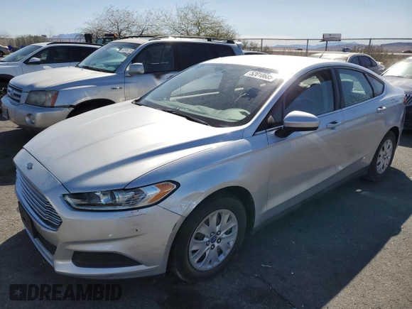 2013 Ford Fusion S with VIN 3FA6P0G77DR215850, listed as a Copart auction lot 52010685 with 115,044 mi miles and Salvage Title. Bid and sale history available at carsss.com. Image 1.