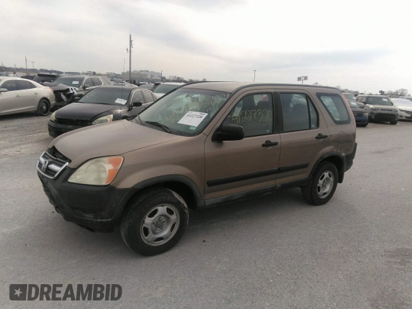2004 Honda CR-V LX with VIN JHLRD78454C024250, listed as a IAAI auction lot 41227320 with 317,109 mi miles and . Bid and sale history available at carsss.com. Image 2.