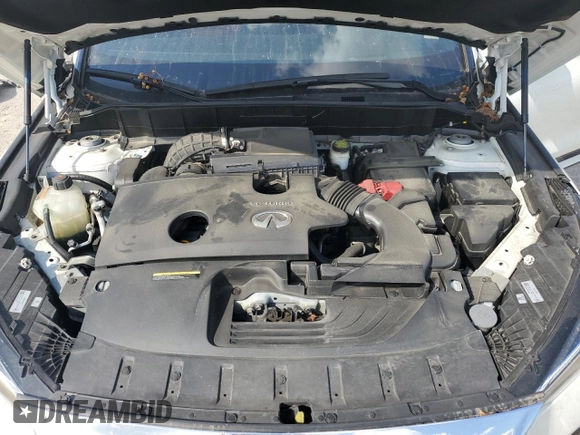 2022 Infiniti QX55 Sensory with VIN 3PCAJ5L3XNF104167, listed as a Copart auction lot 54760535 with Not provided miles and Salvage title. Bid and sale history available at DreamBid. Image 12.