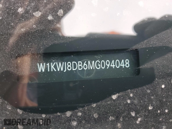 2021 Mercedes-Benz C 300 with VIN W1KWJ8DB6MG094048, listed as a Copart auction lot 87218894 with 50,604 mi miles and Salvage title. Bid and sale history available at DreamBid. Image 13.
