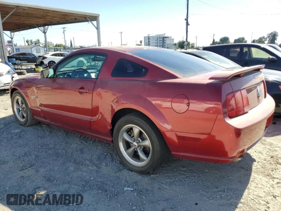 2006 Ford Mustang GT Deluxe with VIN 1ZVHT82H365159468, listed as a Copart auction lot 62900205 with 152,344 mi miles and Clean title. Bid and sale history available at DreamBid. Image 2.