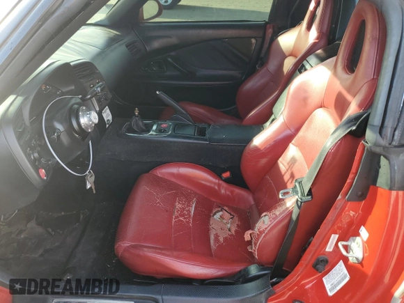 2000 Honda S2000 with VIN JHMAP1141YT005448, listed as a Copart auction lot 45676755 with Not Provided miles and Salvage Title. Bid and sale history available at DreamBid. Image 7.
