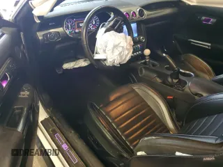 2021 Ford Mustang Mach 1 with VIN 1FA6P8R00M5551342, listed as a Copart auction lot 84078814 with 17,964 mi miles and Salvage Title. Bid and sale history available at carsss.com. Image 8.