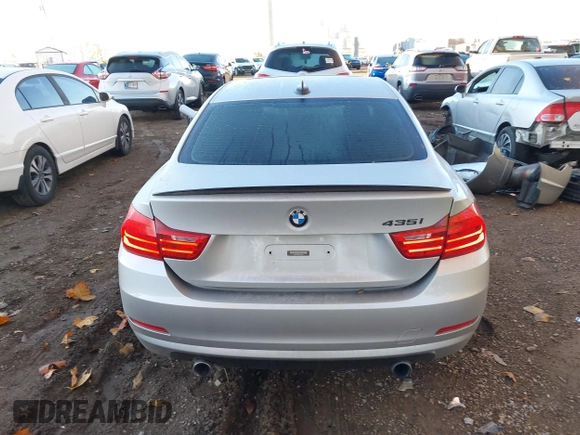 2015 BMW 4 Series 435i xDrive z VIN WBA3R5C5XFK371491, wystawiony jako IAAI lot #40755251 z przebiegiem 122 181 mil mil oraz . Historia ofert i sprzedaży dostępna na DreamBid. Obrazek 16.