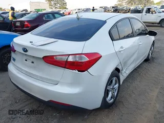 2016 Kia Forte LX with VIN KNAFX4A60G5552205, listed as a IAAI auction lot 42065506 with 212,122 mi miles. Bid and sale history available at carsss.com. Image 4.