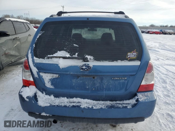 2007 Subaru Forester X w/Premium Pkg with VIN JF1SG65617G713467, listed as a Copart auction lot 42983045 with 138,057 mi miles and Salvage Title. Bid and sale history available at carsss.com. Image 6.