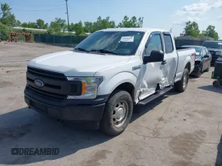 2018 Ford F-150 XL with VIN 1FTFX1E58JKD24996, listed as a IAAI auction lot 42436367 with 221,378 mi miles and . Bid and sale history available at DreamBid. Image 2.