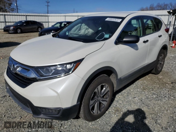 2018 Honda CR-V LX with VIN 2HKRW6H35JH231374, listed as a Copart auction lot 66632522 with 53,374 mi miles. Bid and sale history available at carsss.com. Image 2.