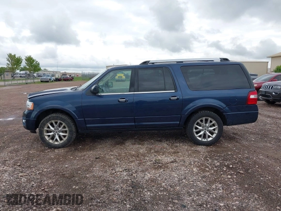 2015 Ford Expedition Max Limited z VIN 1FMJK2AT9FEF08915, wystawiony jako IAAI lot #42359001 z przebiegiem 148 533 mil mil oraz . Historia ofert i sprzedaży dostępna na DreamBid. Obrazek 14.