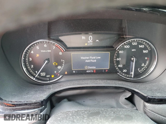2021 Cadillac XT5 FWD Premium Luxury with VIN 1GYKNCRSXMZ118083, listed as a Copart auction lot 54703225 with 45,973 mi miles and Salvage Title. Bid and sale history available at carsss.com. Image 9.