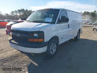 2004 Chevrolet Express Cargo Van with VIN 1GCGG25V941248175, listed as a IAAI auction lot 41430517 with 205,529 mi miles. Bid and sale history available at carsss.com. Image 17.