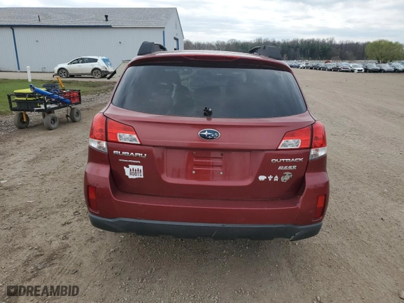 2013 Subaru Outback 2.5i Premium with VIN 4S4BRBCC7D3267328, listed as a Copart auction lot 53449085 with 194,638 mi miles and Salvage Title. Bid and sale history available at carsss.com. Image 6.