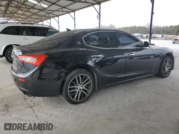 2015 Maserati Ghibli z VIN ZAM57XSA6F1158678, wystawiony jako Copart lot #86509984 z przebiegiem 87 021 mil mil oraz Czysty tytuł • Clean title. Historia ofert i sprzedaży dostępna na DreamBid. Obrazek 3.