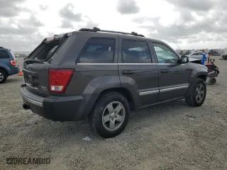 2006 Jeep Grand Cherokee Limited with VIN 1J4HS58256C309545, listed as a Copart auction lot 51093705 with 91,195 mi miles and Salvage Title. Bid and sale history available at carsss.com. Image 3.