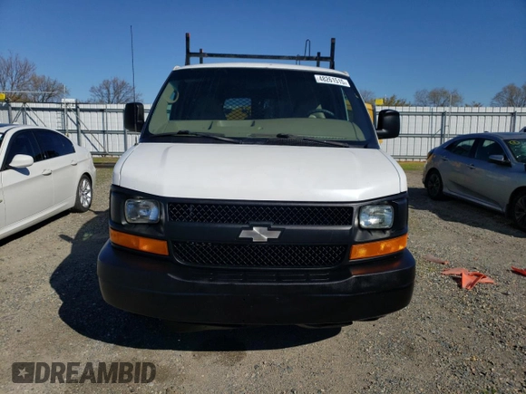 2008 Chevrolet Express Cargo with VIN 1GCFG15X881176155, listed as a Copart auction lot 48261515 with 174,558 mi miles and Clean title. Bid and sale history available at DreamBid. Image 5.