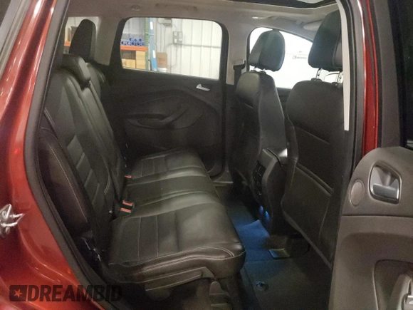2014 Ford Escape Titanium with VIN 1FMCU9J90EUE36071, listed as a Copart auction lot 51772995 with 81,490 mi miles and Salvage Title. Bid and sale history available at DreamBid. Image 11.